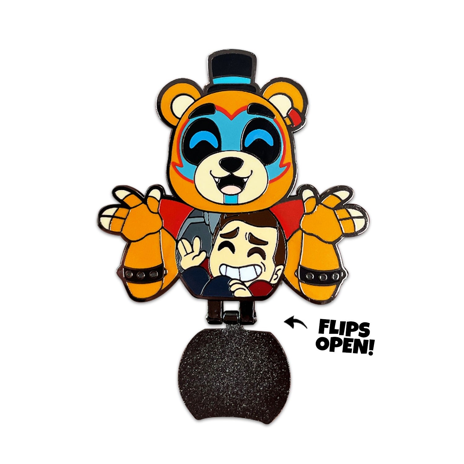 Youtooz: Pin Collection - Matpat X FNAF Five Nights at Freddy's [Glamrock Freddy Covered Pin] Toys & Games Youtooz