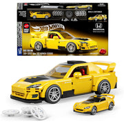 Mattel Brick Shop: Hot Wheels Speed Series Building Set - 07' Honda S2000 Toys & Games Mattel