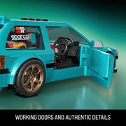Mattel Brick Shop: Hot Wheels Speed Series Building Set - Custom '90 Honda Civic EF Toys & Games Mattel