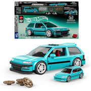 Mattel Brick Shop: Hot Wheels Speed Series Building Set - Custom '90 Honda Civic EF Toys & Games Mattel