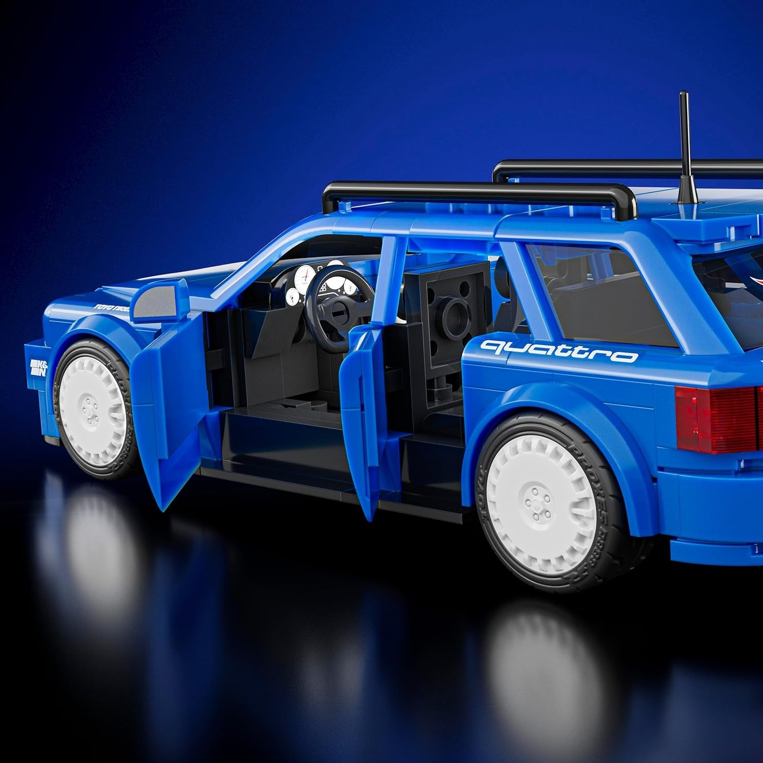 Mattel: Hot Wheels Speed Series Building Set - 94 Audi Avant RS2 Toys & Games Mattel