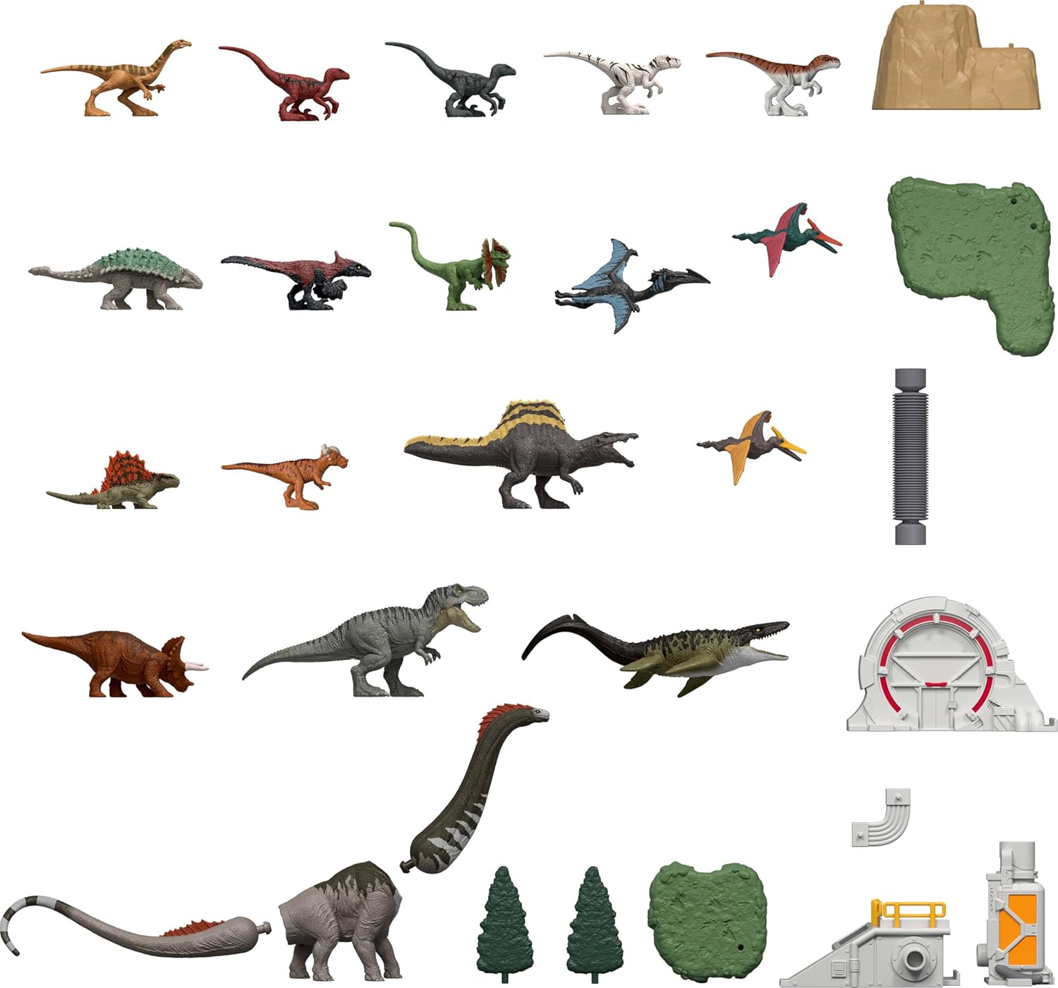 Mattel: Jurassic World Rebirth Advent Calendar Toys & Games Mattel