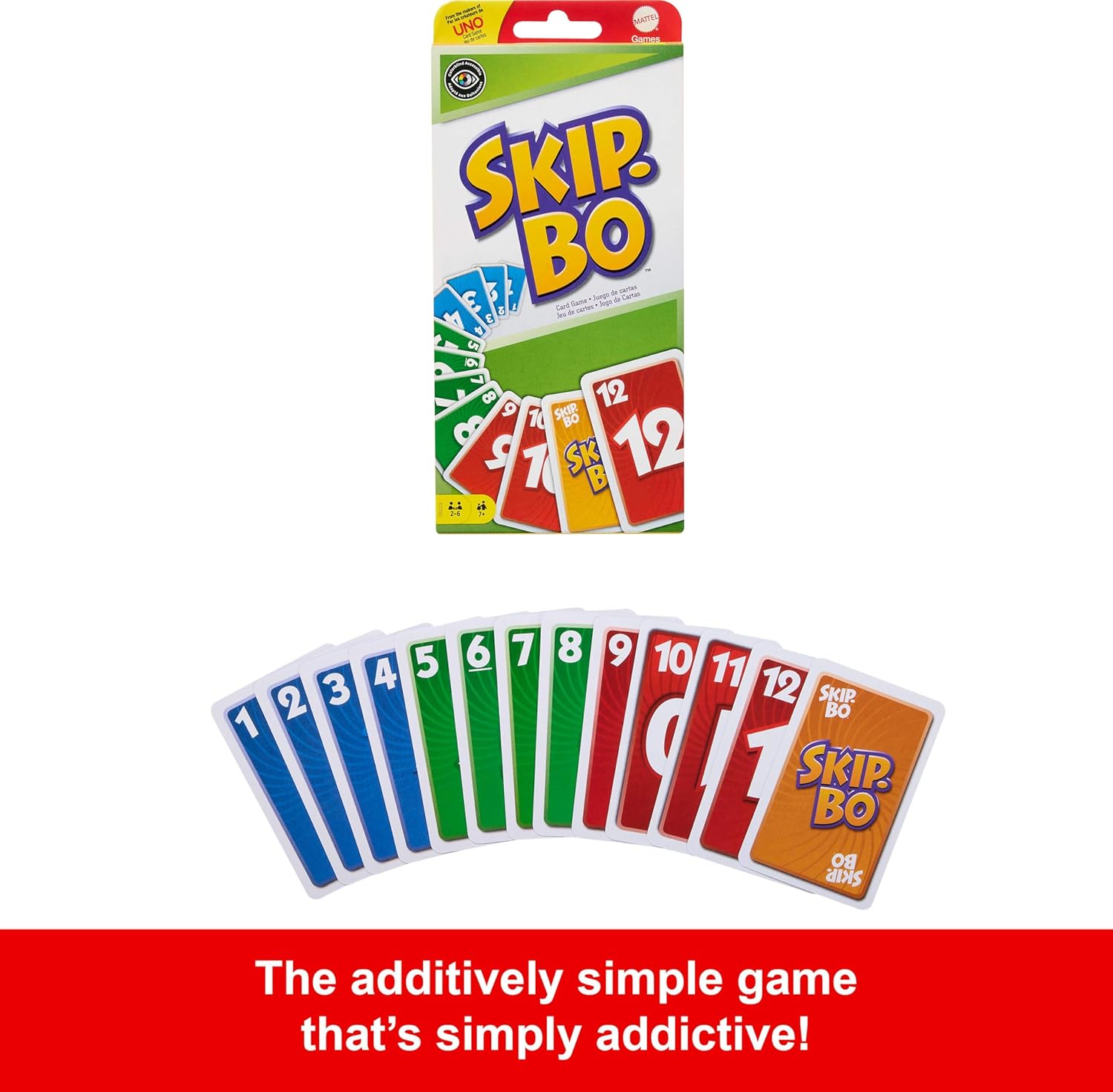 Skip-Bo Card Game Mattel
