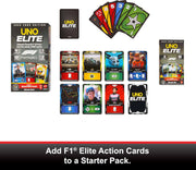 UNO Elite: Formula 1 2025 Core Edition Booster Set Board Game Mattel