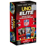 UNO Elite: NFL 2025 Core Edition Starter Pack Board Game Mattel