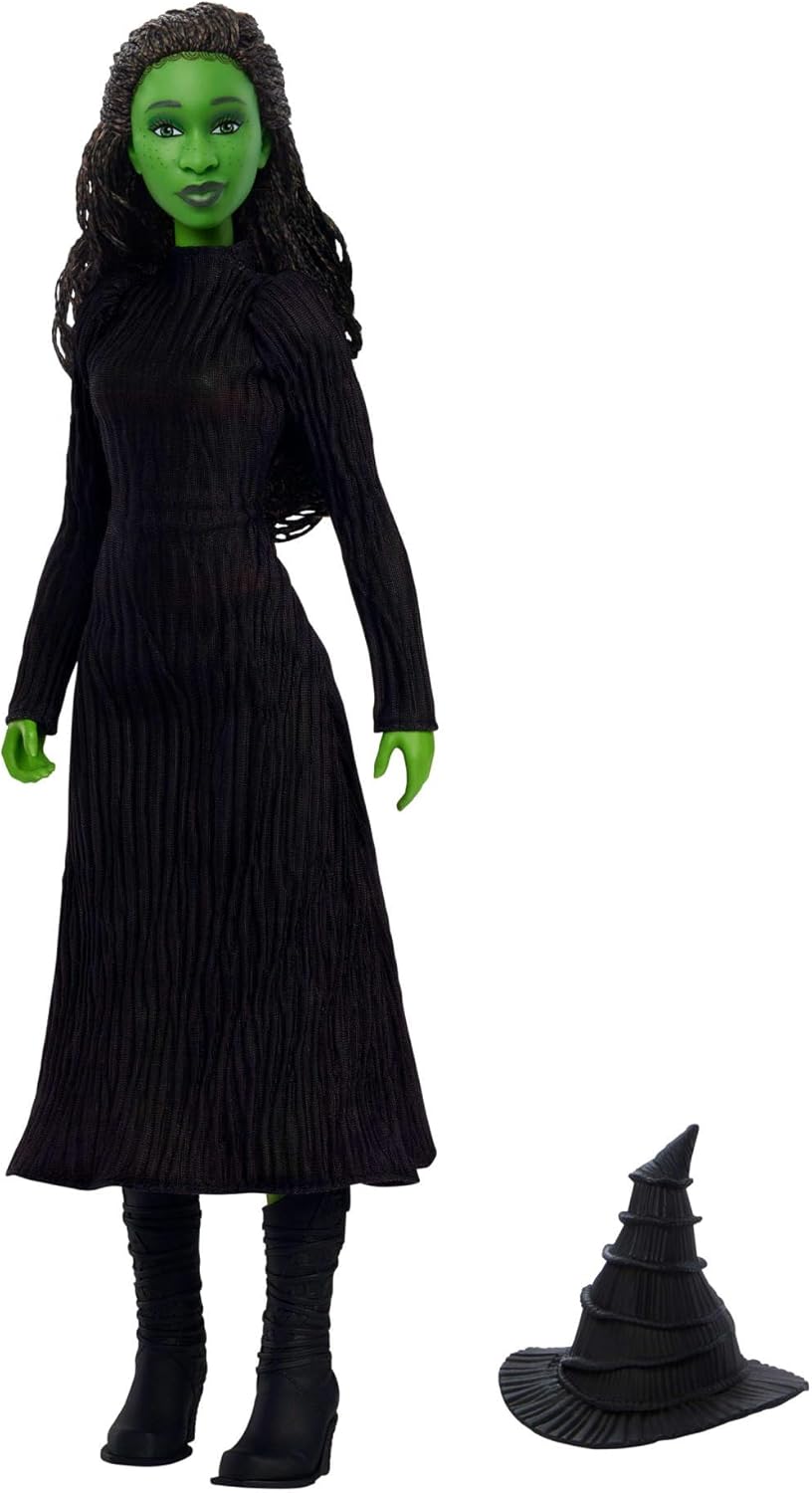 Wicked: Singing Elphaba Doll Toys & Games Mattel