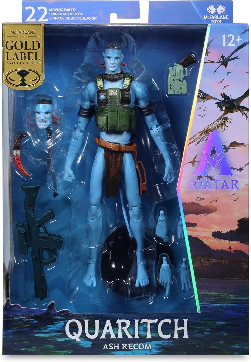 McFarlane Collector Edition: Avatar - Ash Recom Quaritch Gold Label Toys & Games McFarlane Toys