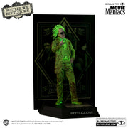 McFarlane Movie Maniacs: Beetlejuice Beetlejuice - Beetlejuice Figure Glow in the Dark Platinum Edition Toys & Games McFarlane Toys
