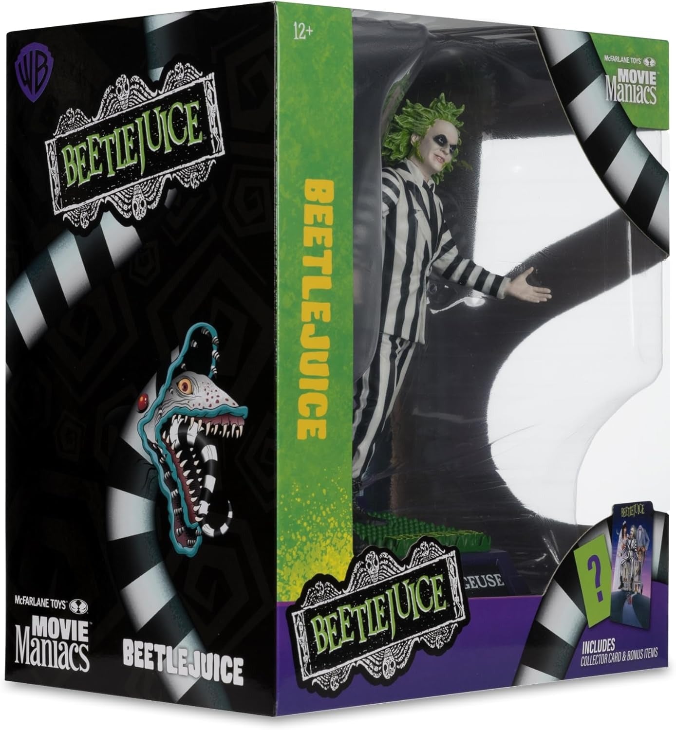 McFarlane Movie Maniacs: Beetlejuice - Beetlejuice Figure Toys & Games McFarlane Toys