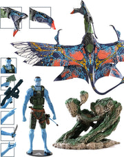 McFarlane Toys: Avatar Way of the Water: Quaritch & Banshee SDCC Exclusive Figures Toys & Games McFarlane Toys