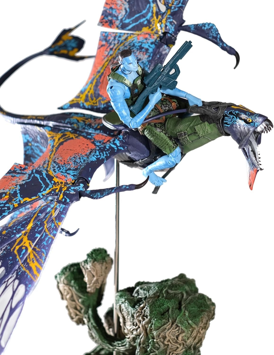 McFarlane Toys: Avatar Way of the Water: Quaritch & Banshee SDCC Exclusive Figures Toys & Games McFarlane Toys