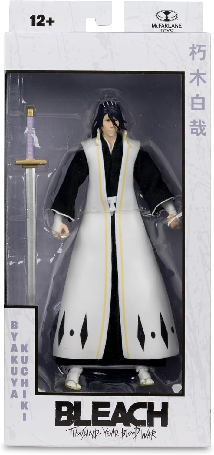 McFarlane Toys: Bleach Thousand Year Blood War - Byakuya Kuchiki 7" Figure Toys & Games McFarlane Toys