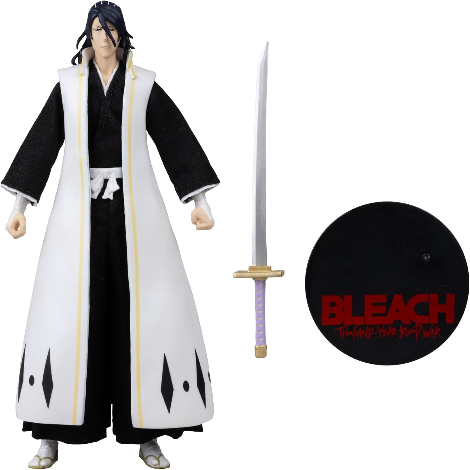 McFarlane Toys: Bleach Thousand Year Blood War - Byakuya Kuchiki 7" Figure Toys & Games McFarlane Toys