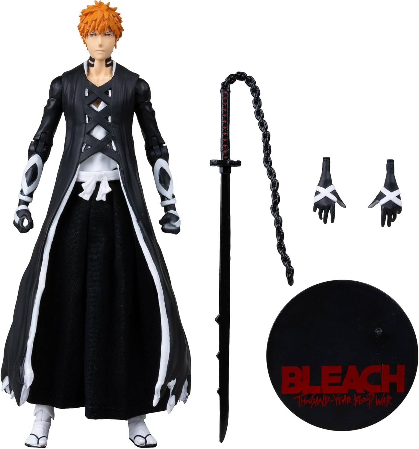 McFarlane Toys: Bleach Thousand-Year Blood War: chigo Kurosaki Fullbring Bankai - 7" Figure Toys & Games McFarlane Toys