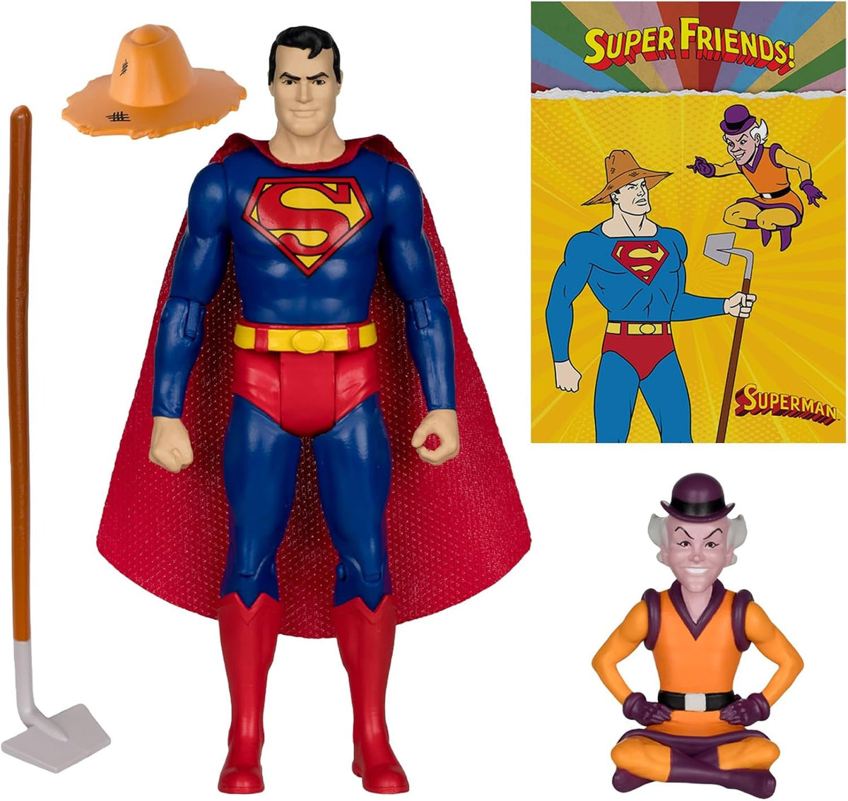 McFarlane Toys: DC Retro Super Friends - Superman and Mr. Mxyzptlk 6" Figure Toys & Games McFarlane Toys
