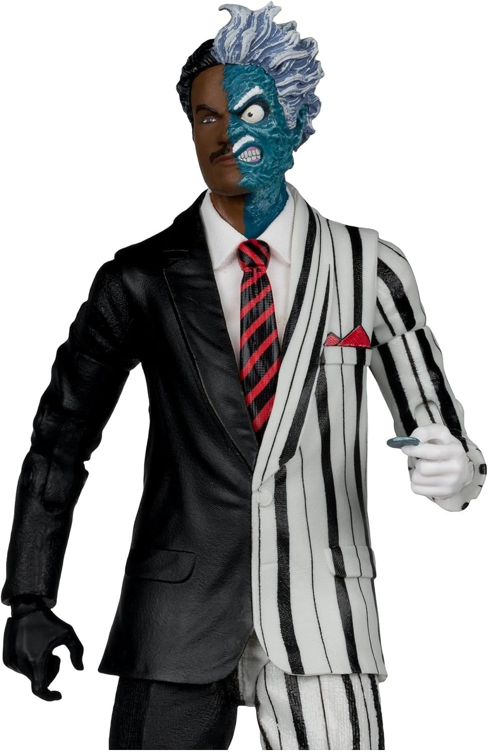 McFarlane Toys: DC Direct Batman 89 - Two-Face 7" Figure Red Platinum Edition Toys & Games McFarlane Toys