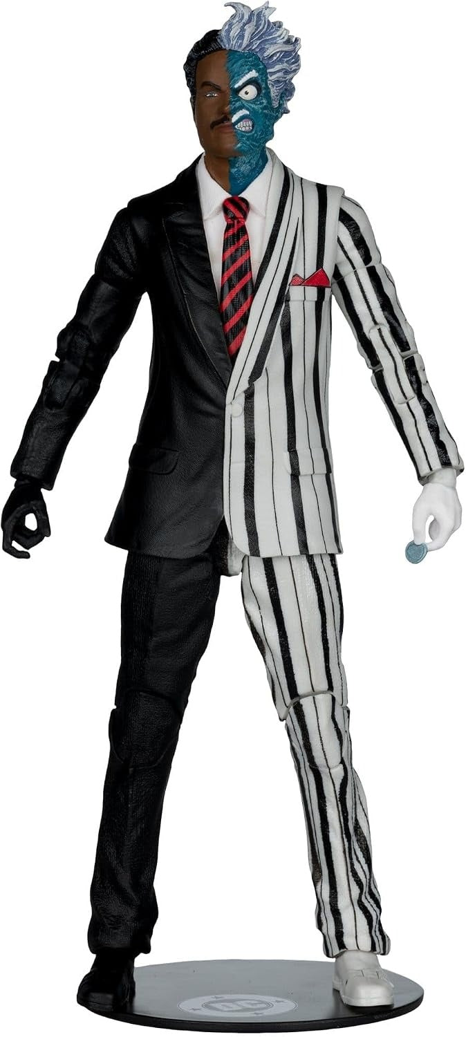 McFarlane Toys: DC Direct Batman 89 - Two-Face 7" Figure Red Platinum Edition Toys & Games McFarlane Toys