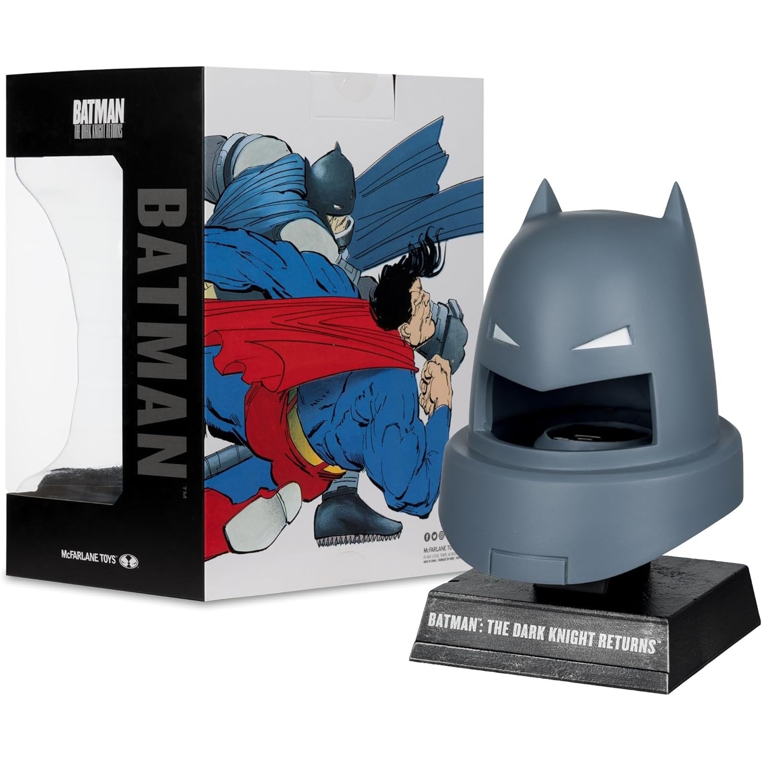 McFarlane Toys: DC Direct Batman - Dark Knights Returns Replica Armored Cowl 1:3 Scale Toys & Games McFarlane Toys