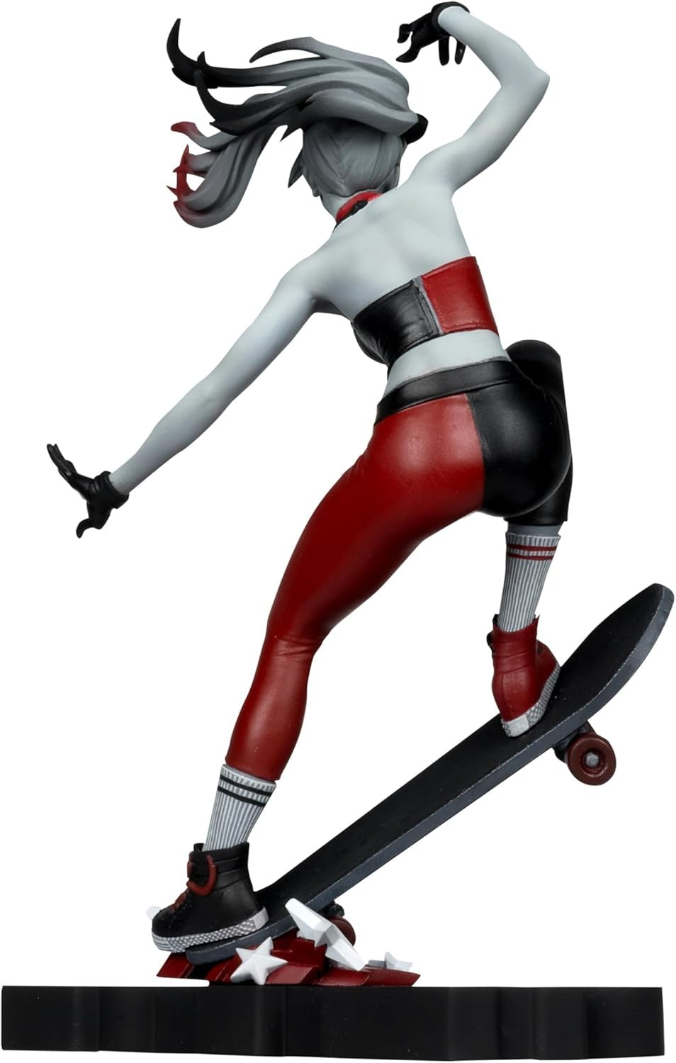 McFarlane Toys: DC Direct - Harley Quinn Red White and Black Skateboard Figure Toys & Games McFarlane Toys