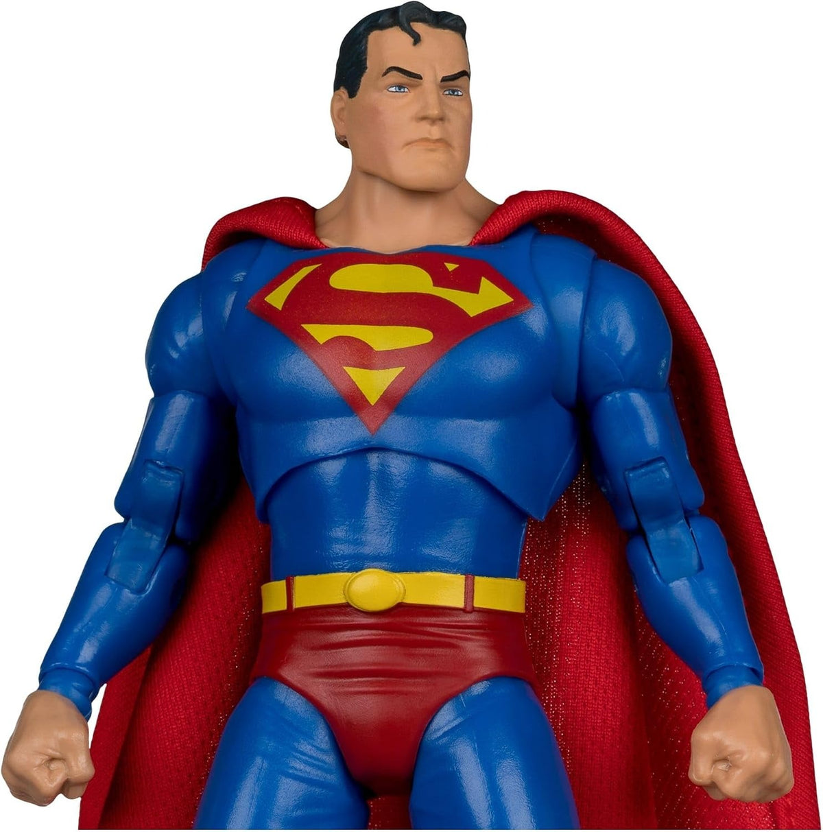 McFarlane Toys: DC Direct Superman - Justice 7" Figure Red Platinum Edition Toys & Games McFarlane Toys