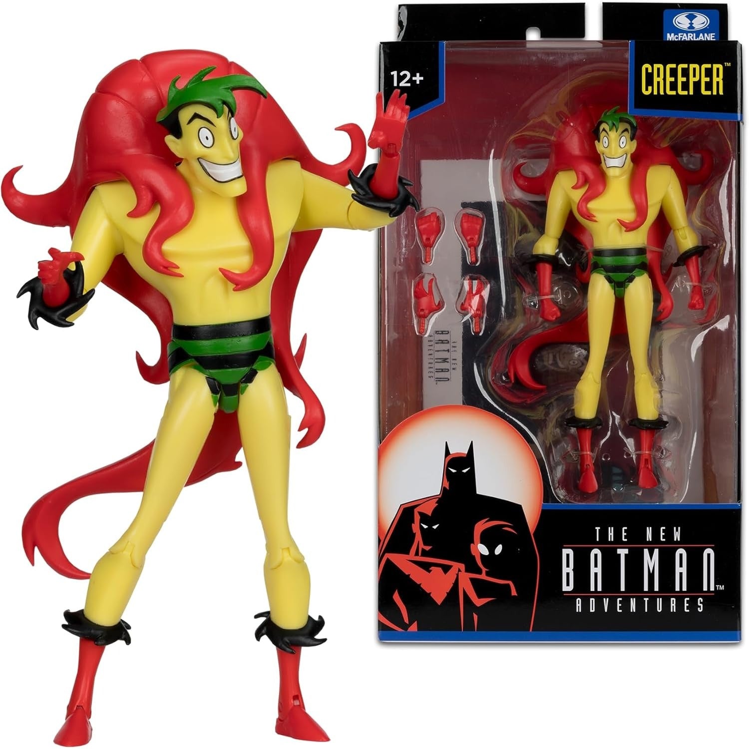 McFarlane Toys: DC Direct - The New Batman Adventure : Creeper Figure - 6" Figure Toys & Games McFarlane Toys