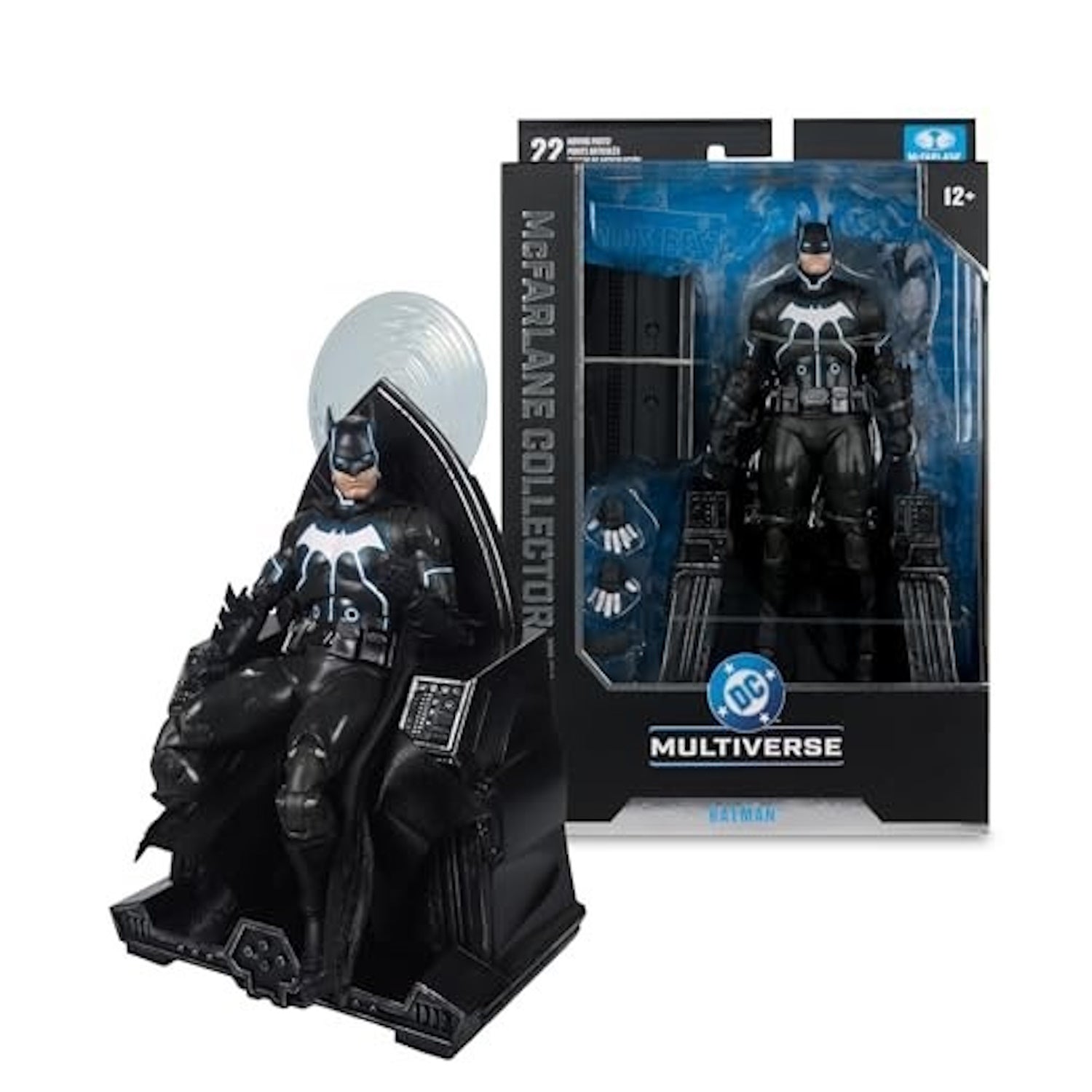 McFarlane Toys: DC Multiverse - Batman with Mobius Chair - 7" Action Figure Toys & Games McFarlane Toys