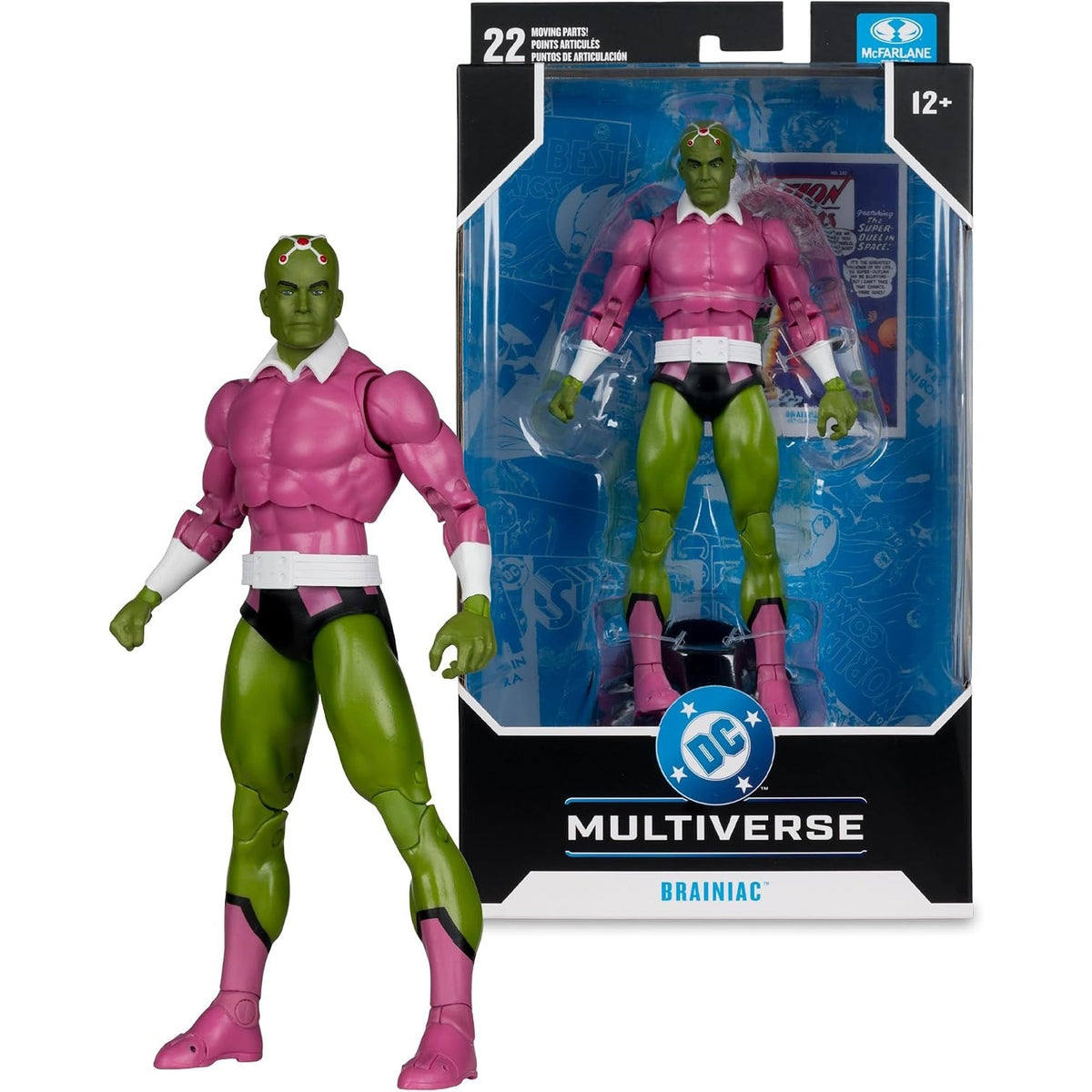 McFarlane Toys: DC Multiverse - Brainiac - DC Classic 7" Figure Toys & Games McFarlane Toys