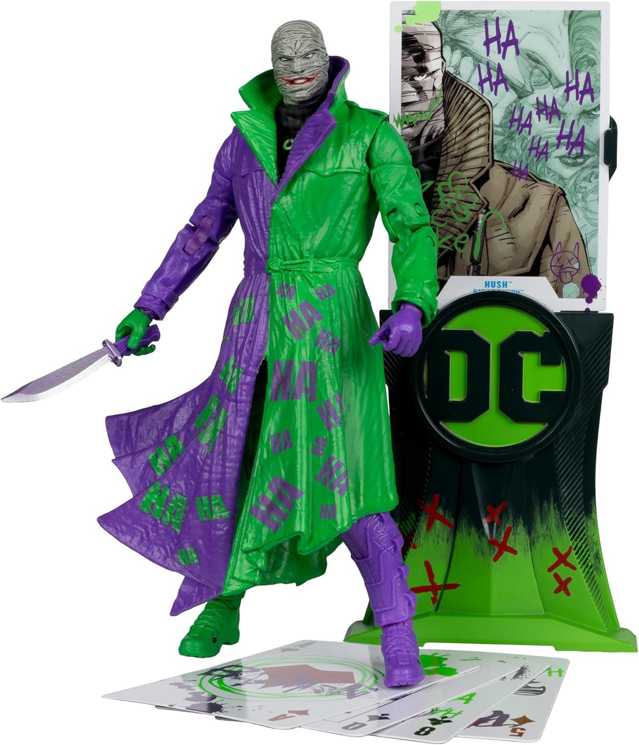 McFarlane Toys: DC Multiverse - Jokerized Hush - Gold Label Collection 7" Figure Toys & Games McFarlane Toys