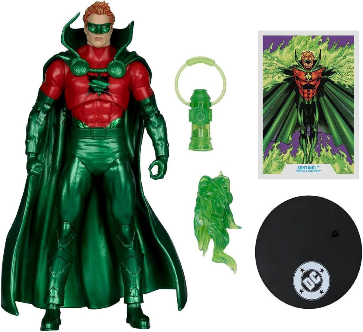 McFarlane Toys: DC Multiverse - Sentinel 7" Figure Red Platinum Edition Toys & Games McFarlane Toys