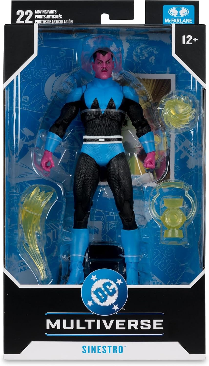 McFarlane Toys: DC Multiverse - Sinestro - Classic Uniform 7" Figure Toys & Games McFarlane Toys