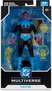 McFarlane Toys: DC Multiverse - Sinestro - Classic Uniform 7" Figure Toys & Games McFarlane Toys