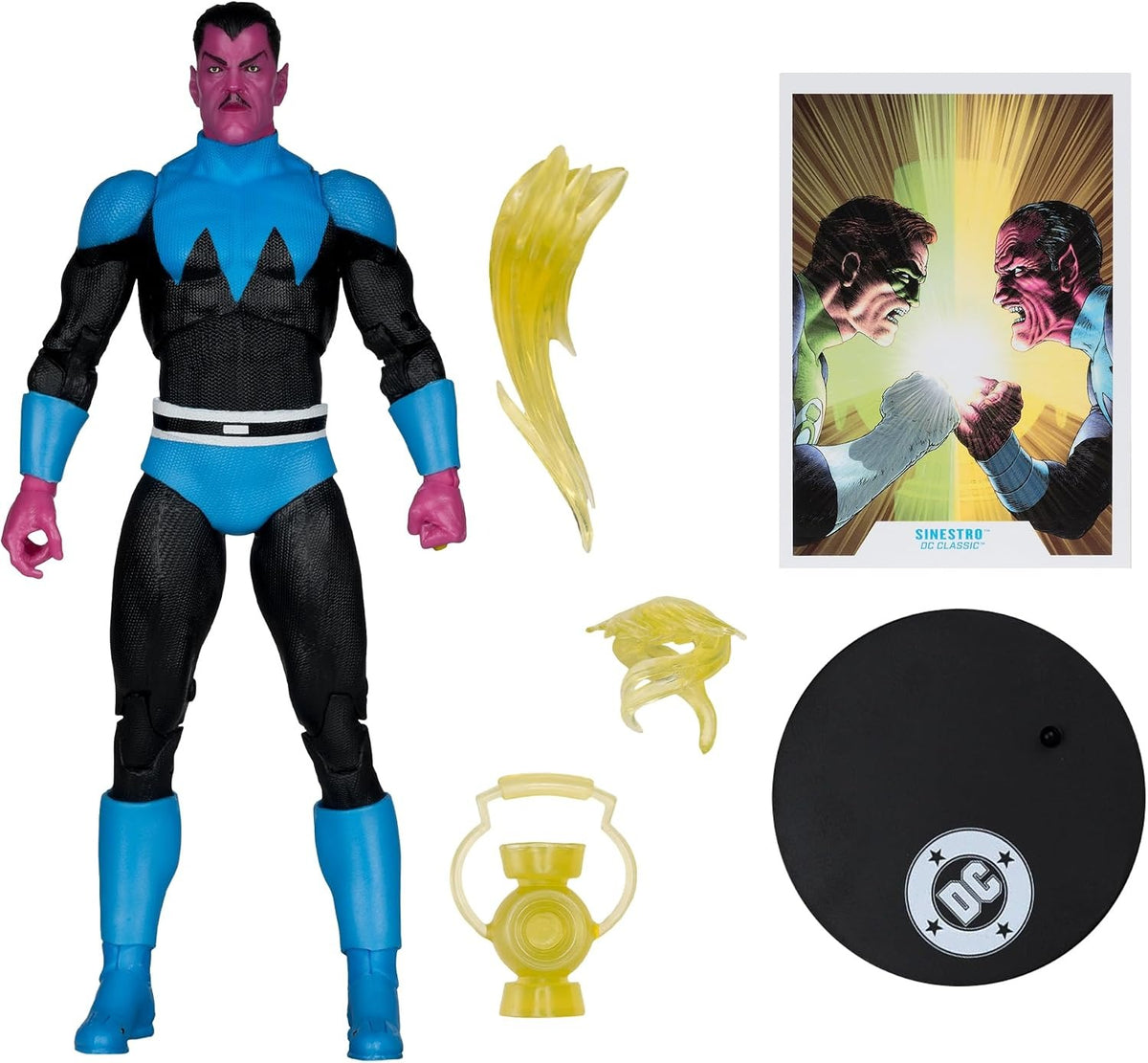 McFarlane Toys: DC Multiverse - Sinestro - Classic Uniform 7" Figure Toys & Games McFarlane Toys