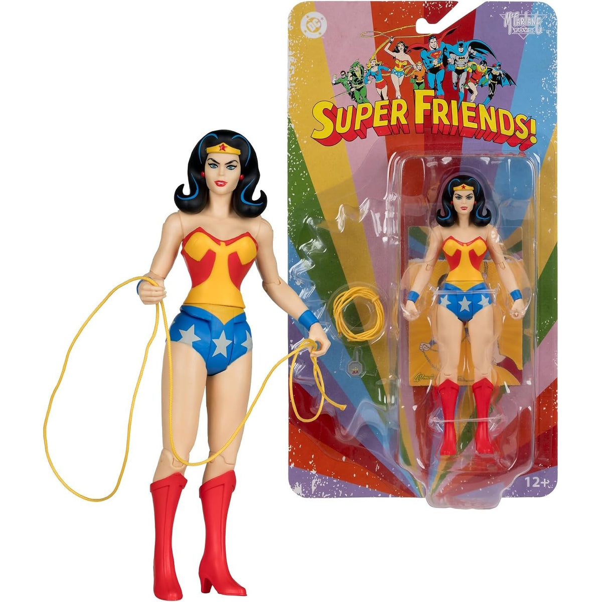 McFarlane Toys: DC Retro Super Friends - Wonder Woman 6" Figure Toys & Games McFarlane Toys