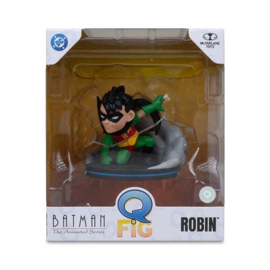 McFarlane Toys: DC - Robin Q-Fig Vinyl Figure Toys & Games McFarlane Toys