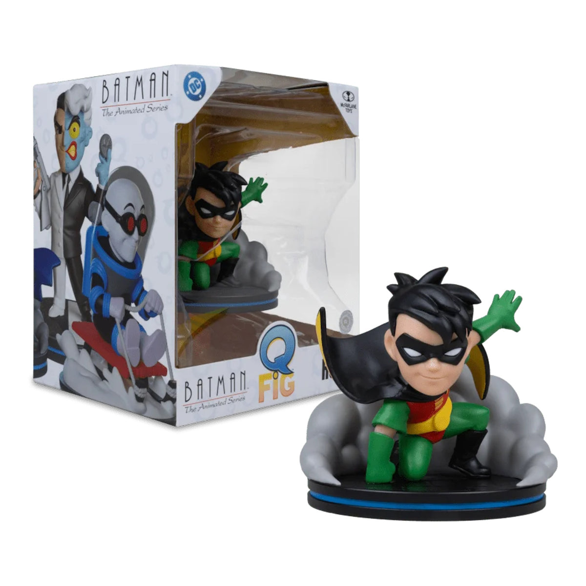 McFarlane Toys: DC - Robin Q-Fig Vinyl Figure Toys & Games McFarlane Toys