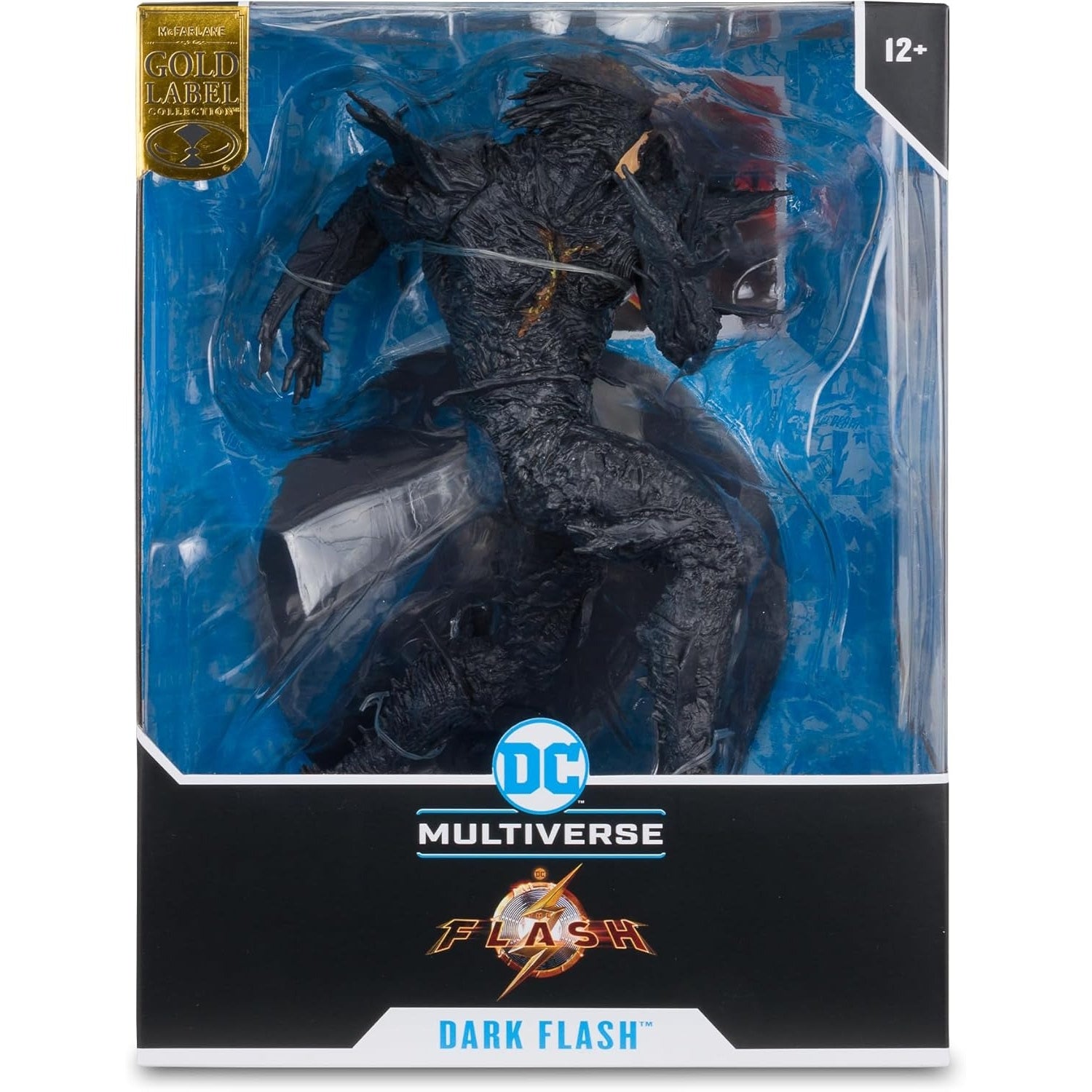 McFarlane Toys: DC The Flash - Dark Flash - Gold Label Collection 12" Figure Toys & Games McFarlane Toys