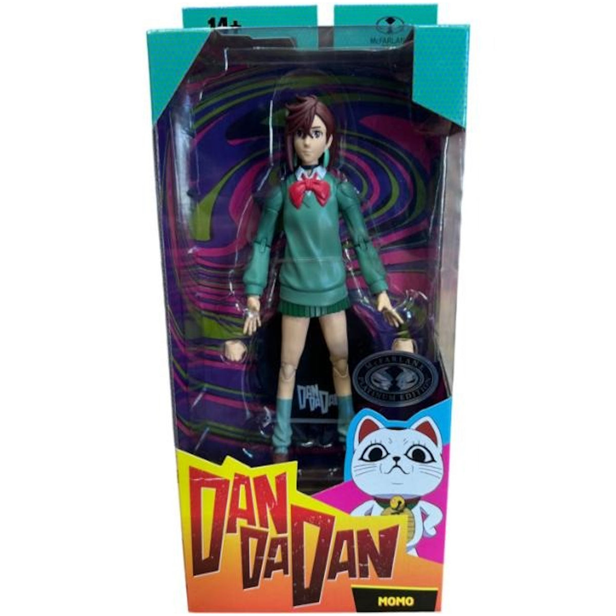 McFarlane Toys: Dandadan - Momo 7" Figure Platinum Edition Toys & Games McFarlane Toys