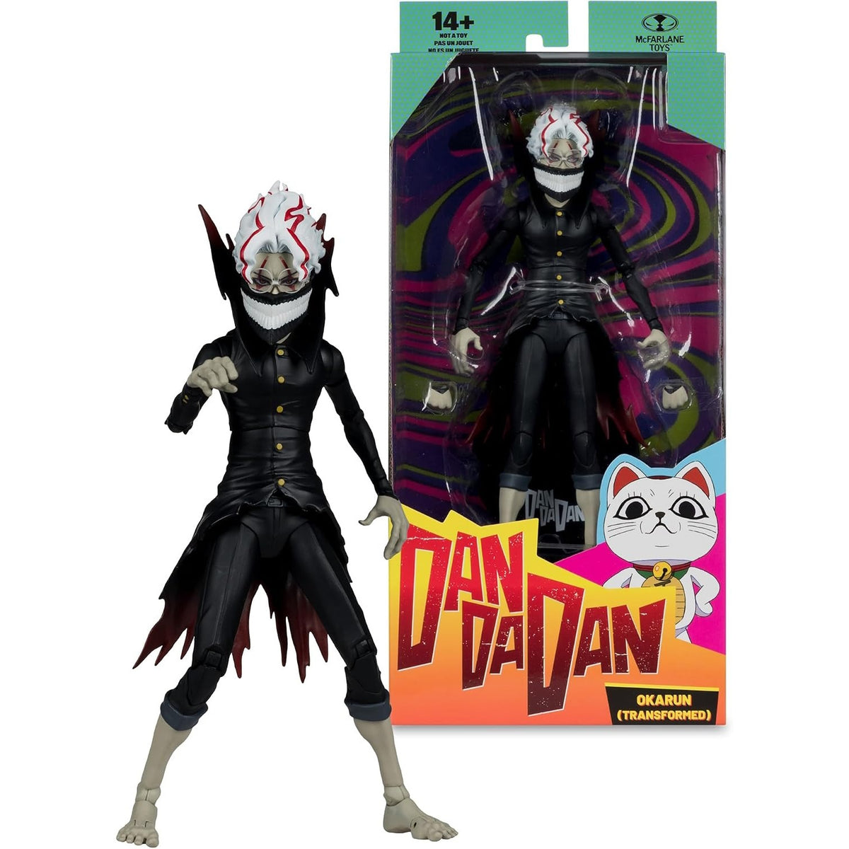 McFarlane Toys: Dandadan - Okarun Transformed 7" Figure Toys & Games McFarlane Toys