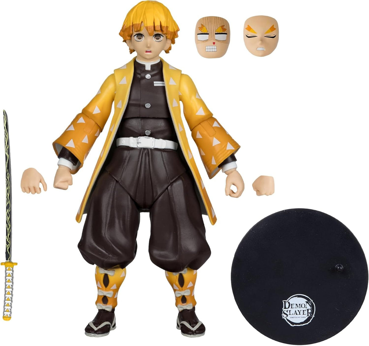 McFarlane Toys: Demon Slayer: Zenitsu Agatsuma - Red Platinum Edition 7" Figure Toys & Games McFarlane Toys
