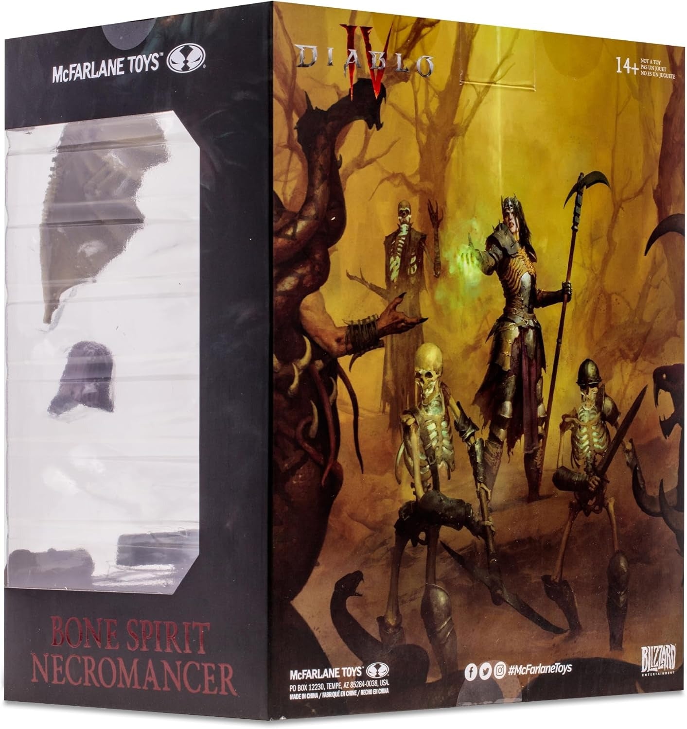 Diablo 4: Bone Spirit Necromancer Figure - 1:12 Scale Toys & Games McFarlane Toys