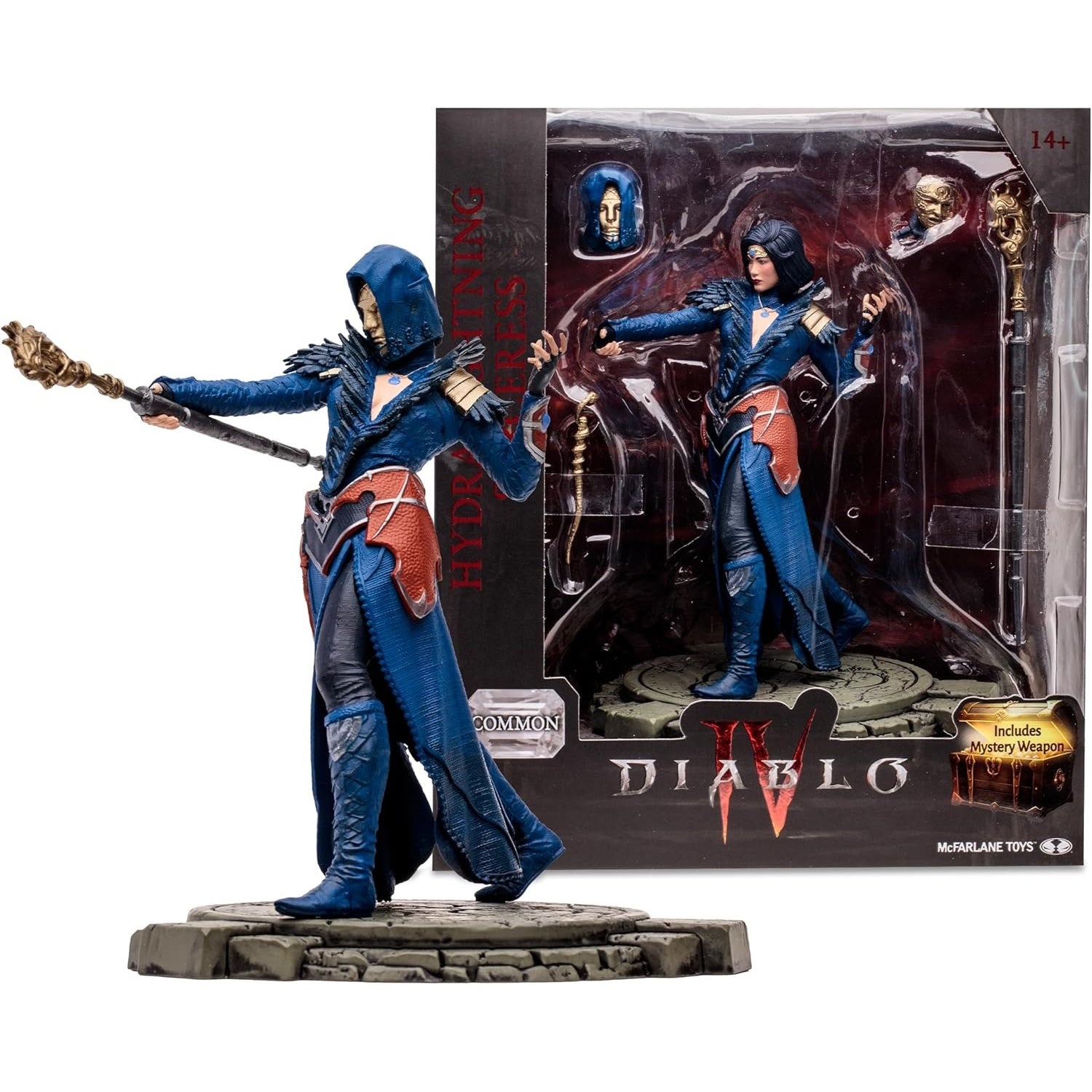 Diablo 4: Hydra Lightning Sorceress Figure - 1:12 Scale Toys & Games McFarlane Toys