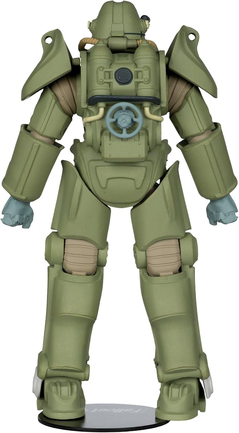 McFarlane Toys: Fallout 76 - T-45 Military Armor 7" Figure Red Platinum Series Toys & Games McFarlane Toys