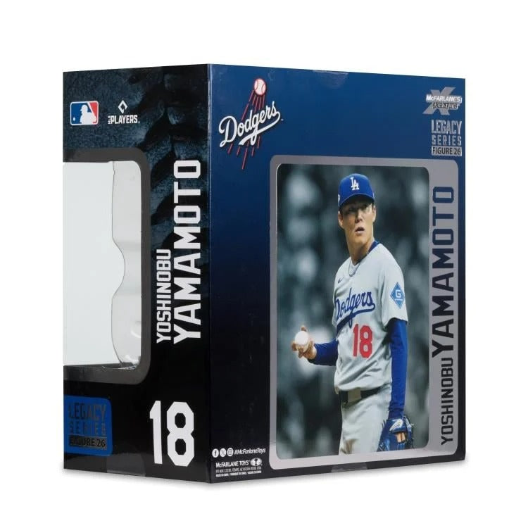 McFarlane Toys: MLB Players 2026 - Yoshinoru Yamamoto #18 - LA Dodgers 7" Figure Toys & Games McFarlane Toys