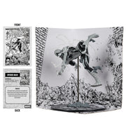 McFarlane Toys: Marvel - Black and White Spider-Man 1:10th Scale Figure - Issue #318 Gold Series Collection Toys & Games McFarlane Toys