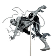 McFarlane Toys: Marvel - Black and White Spider-Man 1:10th Scale Figure - Issue #318 Gold Series Collection Toys & Games McFarlane Toys