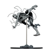 McFarlane Toys: Marvel - Black and White Spider-Man 1:10th Scale Figure - Issue #318 Gold Series Collection Toys & Games McFarlane Toys