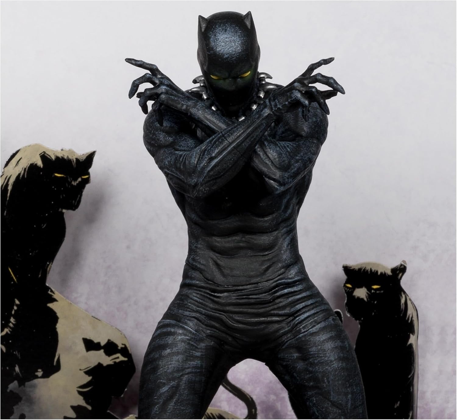McFarlane Toys: Marvel Collection - Black Panther Marvel Knights #4 - 1:10th Scale Toys & Games McFarlane Toys