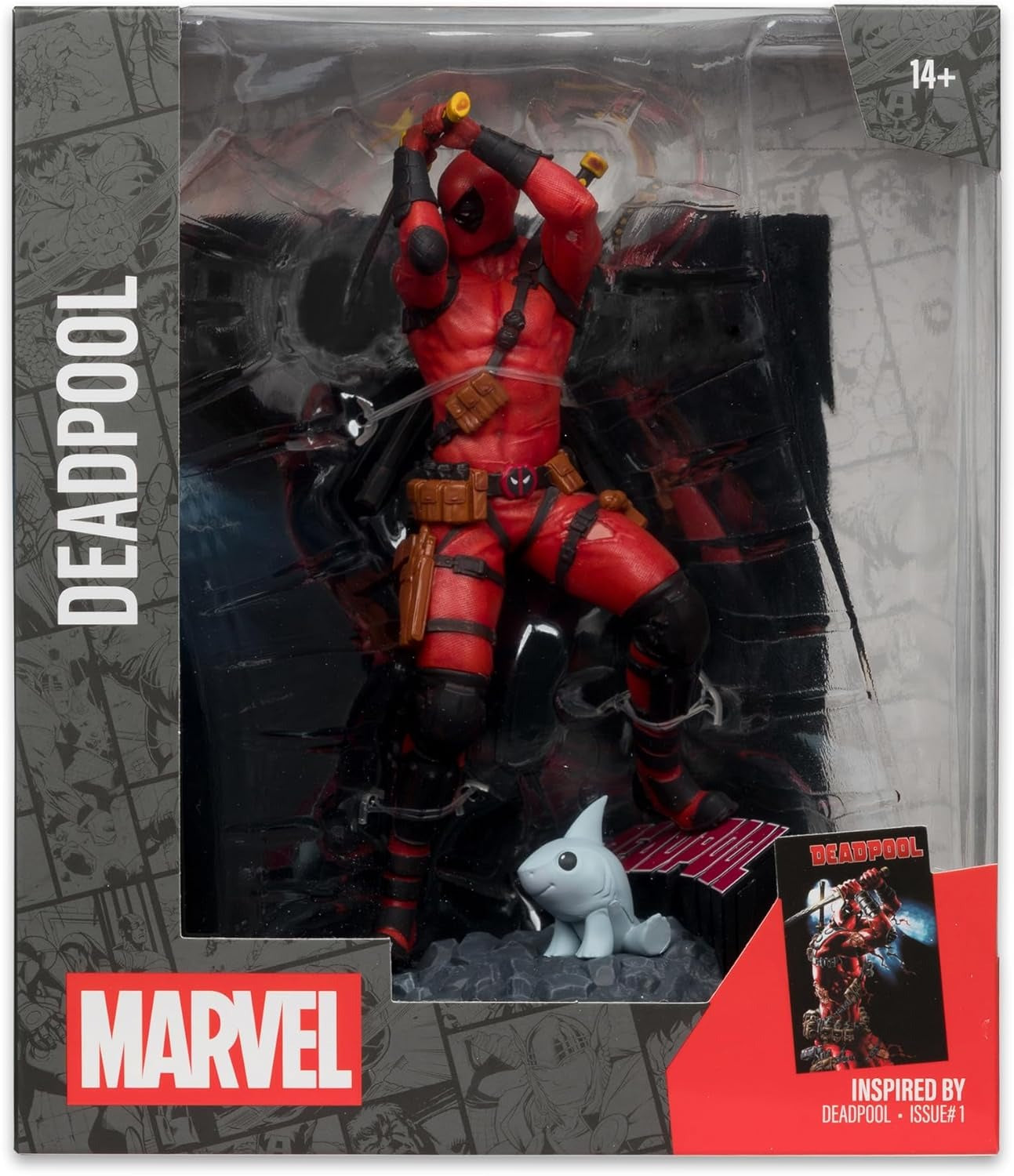 McFarlane Toys: Marvel Collection - Deadpool #1 1:10 Scale Toys & Games McFarlane Toys