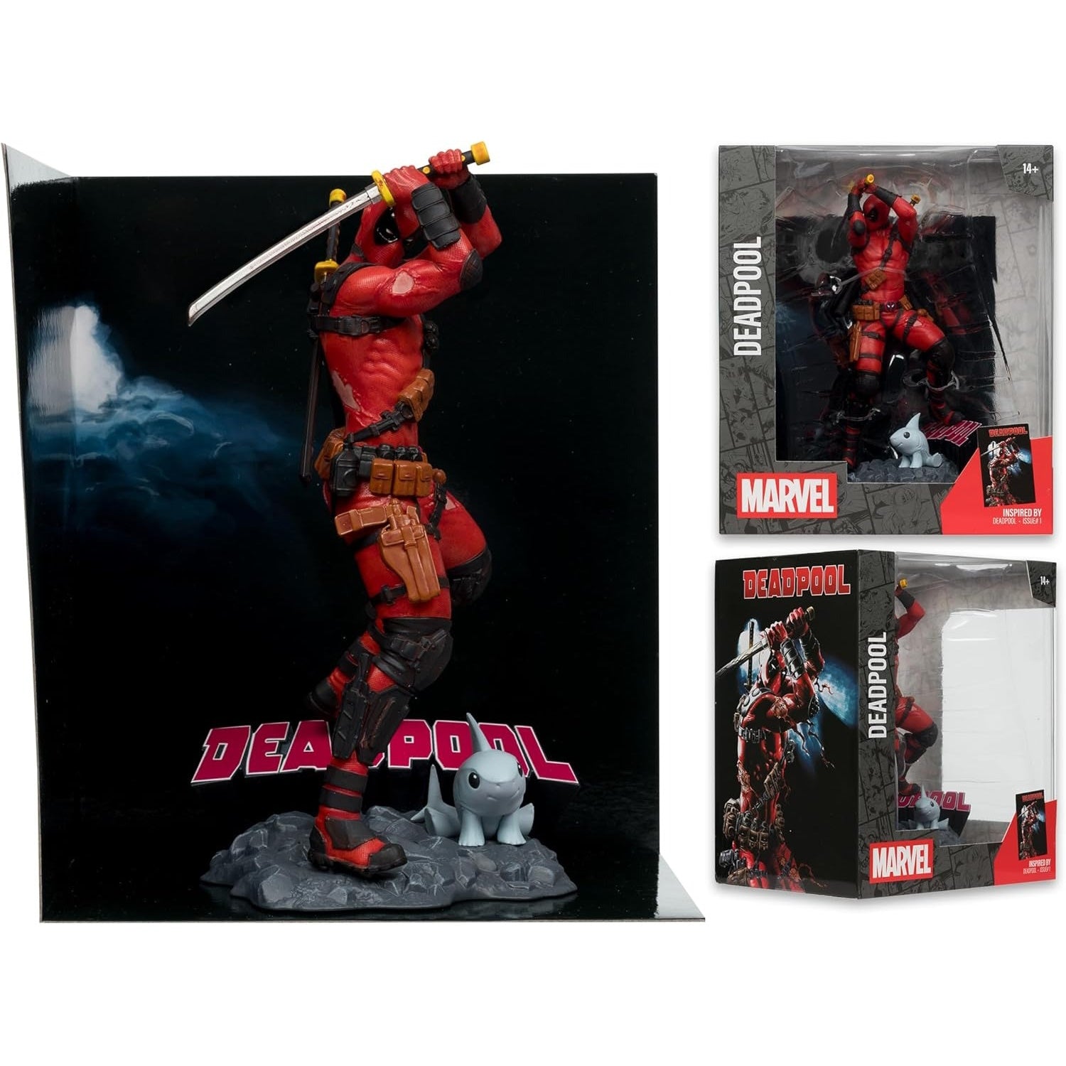 McFarlane Toys: Marvel Collection - Deadpool #1 1:10 Scale Toys & Games McFarlane Toys
