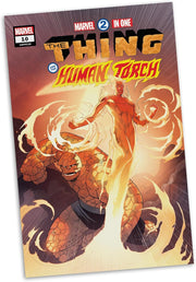 McFarlane Toys: Human Torch 1:6th Scale Collectible with Scene (Marvel 2-in-One #10) Toys & Games McFarlane Toys